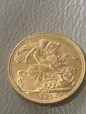 22carat Solid Gold Full Sovereign George V 22ct Great Collectors Piece