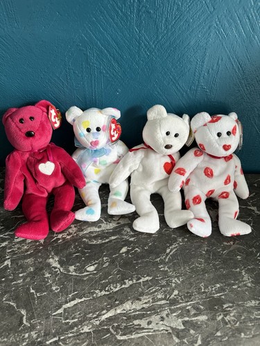 Beanie babies tags kiss me - beanie, ,tags-