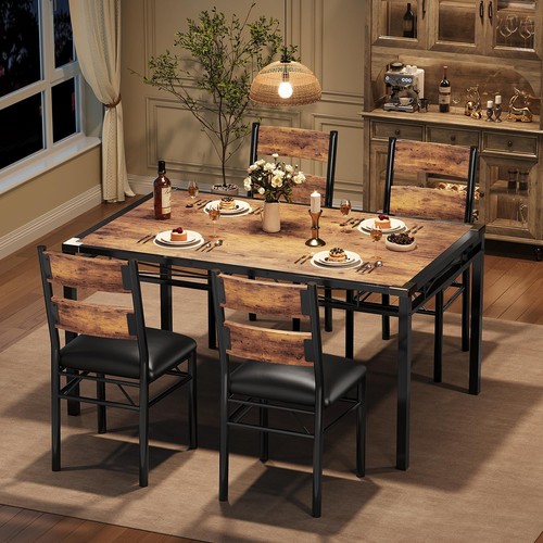 Dining table set for - for, wood