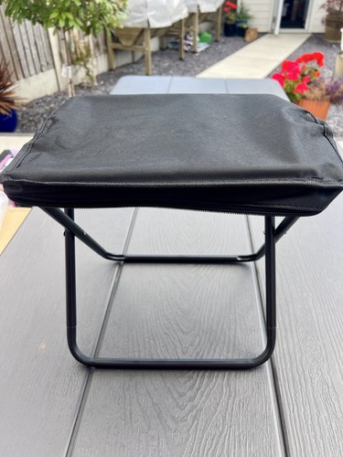 Portable folding stool - folding,