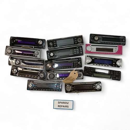 Mixed lot car stereo head - car,