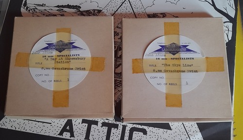 Vintage 8mm cine film - 8mm, reels