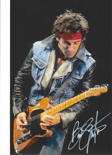 Bruce springsteen signed - bruce,