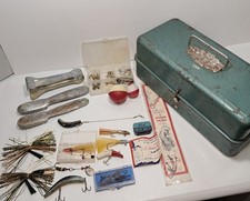 Vintage Metal Tackle Box