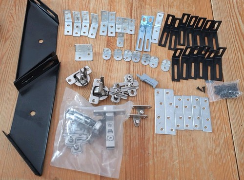 Job lot hinges - and, brackets