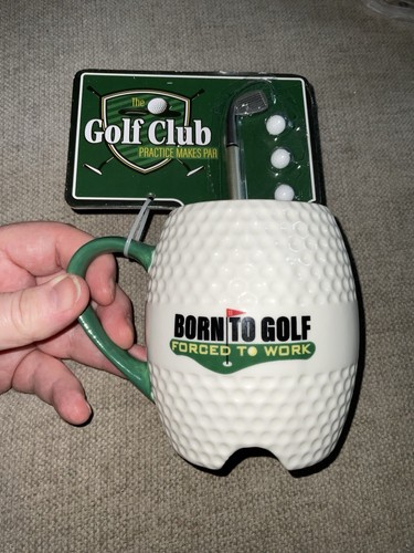 Golf ball mug putter pen - ball, set