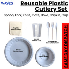 400Pc Premium Reusable Plastic