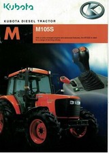 Kubota M M105S Diesel Tractor