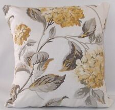 Handmade Cushion Cover in Laura Ashley Hydrangea Camomile - Same Both Sides
