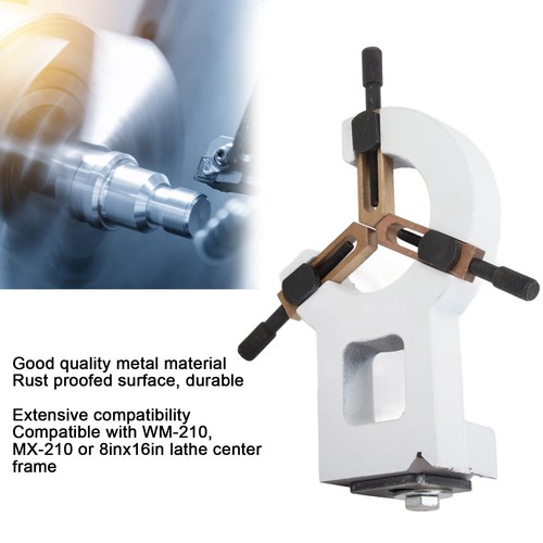 Steady rest metal lathe - a-steady,
