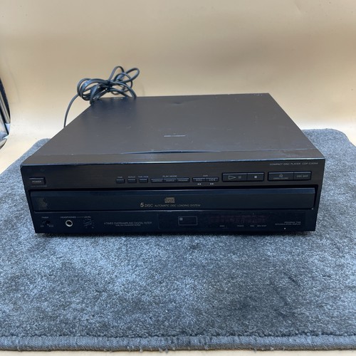 Faulty sony cdp - cdp-c305m, 5-disc