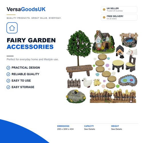 Fairy garden accessories - fairy,