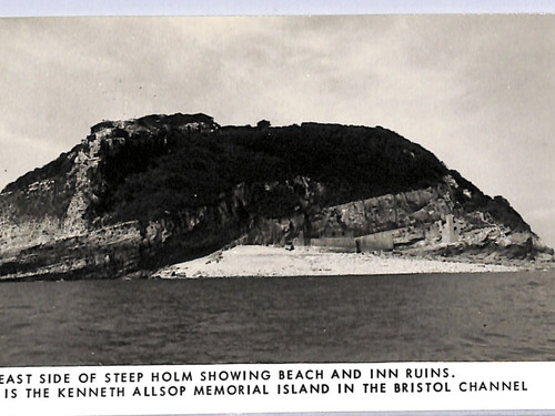 Steep holm island local 40p - gb,