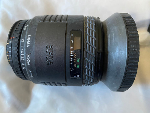 Sigma zoom multi coated - multi-coated, lens