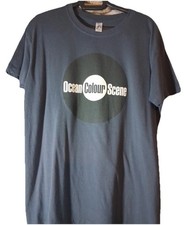 Ocean Colour Scene T Shirt Rare Indie Rock Band  Merch Tee Size Medium Britpop