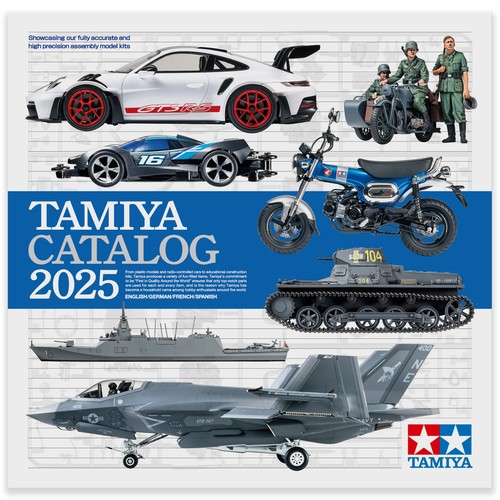 Tamiya catalogue 2025 - catalogue, plastic