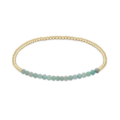 Natural stone bracelet 18k - stone,