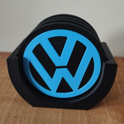 Printed themed coasters - 3d,