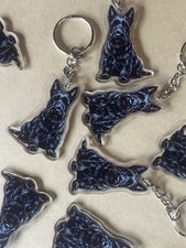 Scottie Dog Keyring Scottish