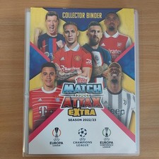 Match Attax Extra 2022/23 Complete Base Set Binder (Excluding Black Edge Cards)