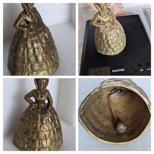 Vintage solid brass figurine - vintage,