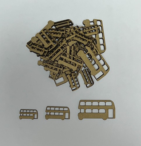 Wooden mdf bus craft blank - mdf,