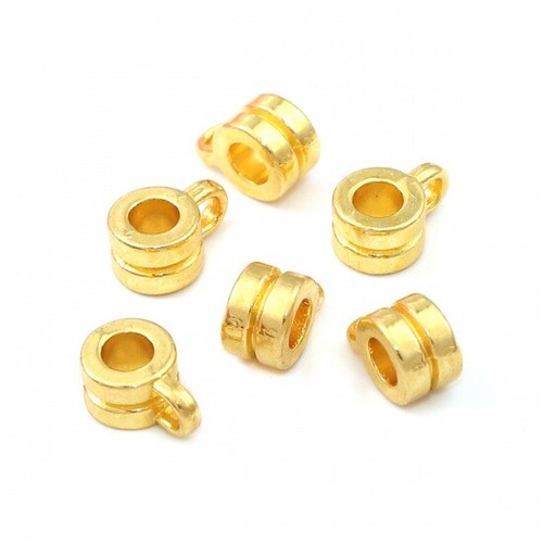 Gold pendant hangers - hangers, bail
