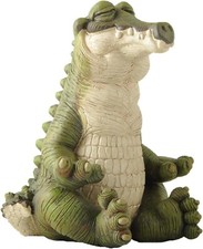 Alligator Buddha statue