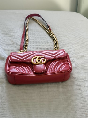 Gucci shoulder bag small - small, red