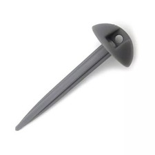 20 x  Ground Sheet Tent Pegs Awning Carpet Heavy Duty Plastic Mushroom Domed