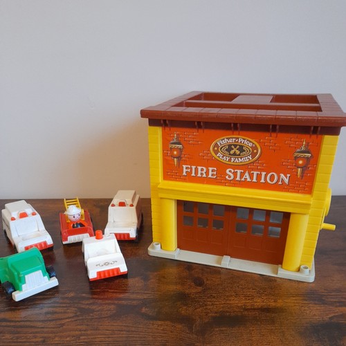 Vintage fisher price fire - vintage,