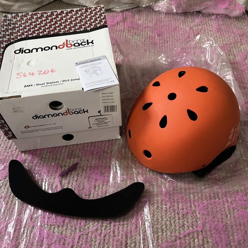 Diamond back bmx helmet - back,