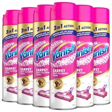 6 x Vanish Gold Carpet Cleaner