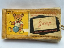 Vintage Ferd Piatnik Austria 'Snap' cards. Benno Products 1950s