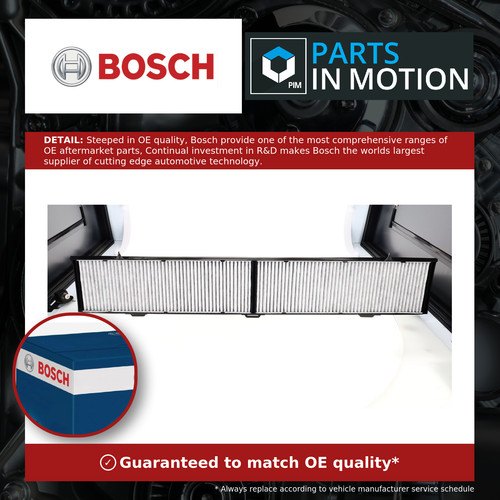 Pollen cabin filter fits bmw - cabin,