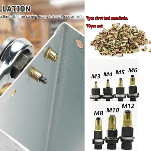 77x rivet nut kit with - 77x,