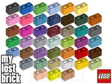 LEGO - Part 3004 - Bricks 1x2 (SINGLE) + NEW + SELECT COLOUR / QUANTITY