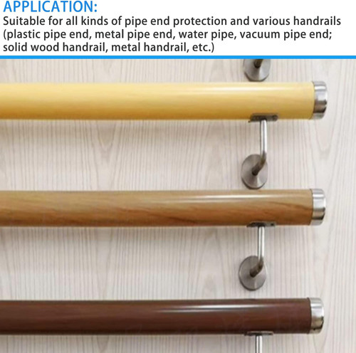 Pairs handrail end caps - 2,