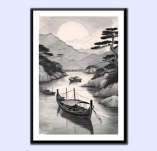 Japanese Fishing Boats on