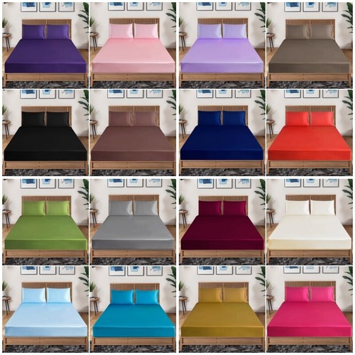 3pc extra deep 40cm - 3pc, satin
