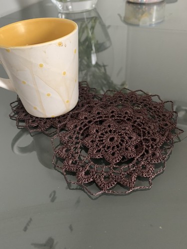 Vintage hand crochet lace - hand,