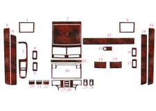 Wood Look Dash Trim Kit