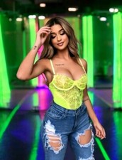 Babyboo Neon Yellow Bodysuit
