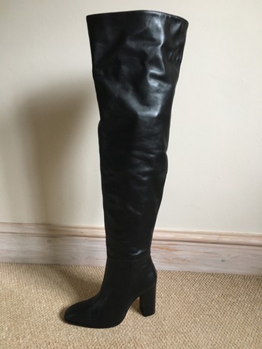 Quick sale zara leather - leather, black