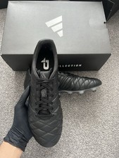 Adidas 11Pro FG Blackout UK 9 | Slightly Used | Classic Leather Football Boots