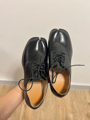 French tabi split toe derby - split-toe,