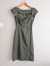 Stop Staring dress olive green
