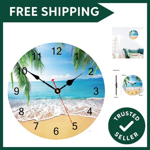 Small wall clock inch palm - clock,,