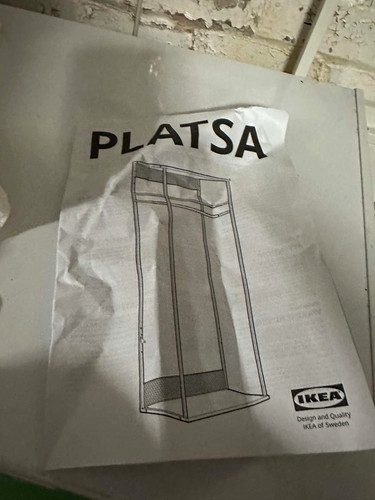 Ikea platsa white open - ikea,