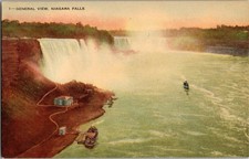 Vintage Niagara Falls Canada Postcard by Harris Litho Co. Toronto